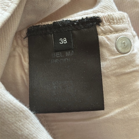 Isabel Marant sz FR 38 or us 8 light beige jean great pre own condition zip fly - Picture 6 of 8